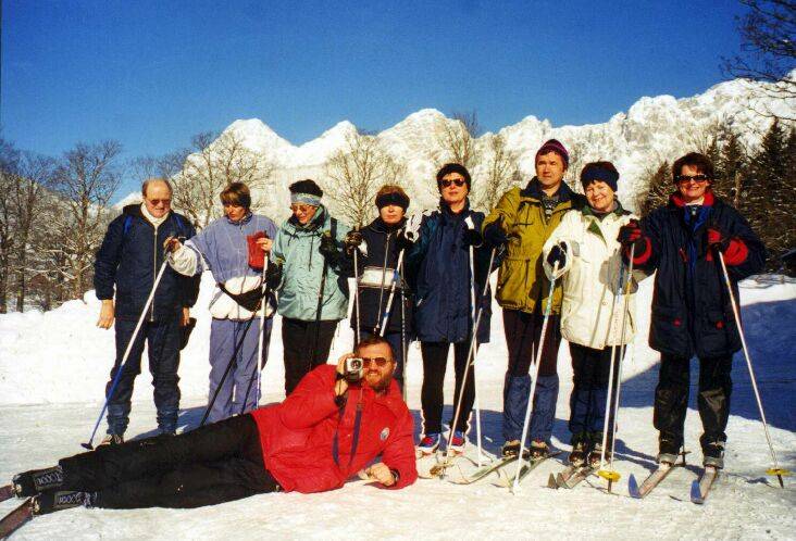 spolen foro rno ped trou. Dachstein v pozad 3. z leva