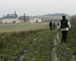 Pak se slunce trochu schovalo a tak jsme k Kuksu pichzeli za silnho chladu.